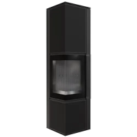 Печь Kratki Pro TORA/L 8 кВт Nero Assoluto