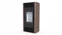 Печь DEFRO HOME SOLUM, 9кВт, коричневая сталь