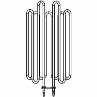 HARVIA ТЭН для электрокаменки Globe GL110 3500W/230V, артикул ZVO-200