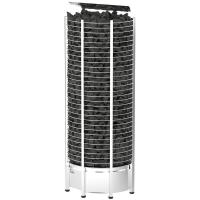 Электрическая печь SAWO TOWER TH6-120NS-WL-P (12 кВт, пристенная), выносной пульт (пульт и блок мощности докупаются отдельно)