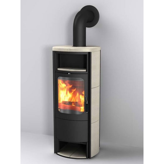 купить печь 98 ecoplus, stone 252, черная рамка (hark)