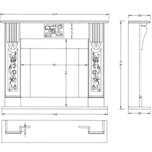 купить портал gaudi, negro marquina, под universe ii (crumar)