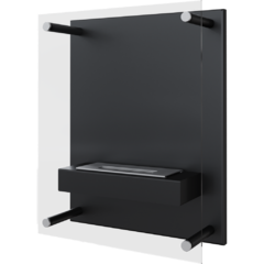 купить настенный биокамин glass, tuv