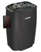 HARVIA Электрическая печь Moderna V80XE Black с выносным пультом в комплекте, артикул HVE804XEM