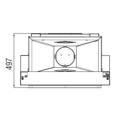 купить каминная топка kw 80 simple face bg1 (axis)