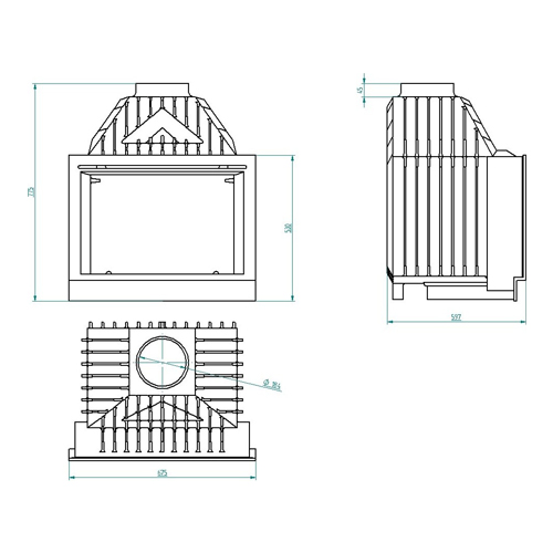 купить каминная топка tarnavva monolity 18kw primero
