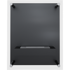 купить настенный биокамин glass, tuv