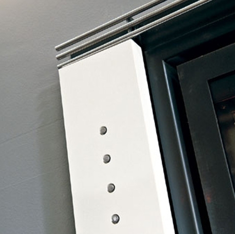 купить облицовка air stonelite bianco, под pellinsert 54, inpellet 54, luce plus 54, deco, riga (edilkamin)