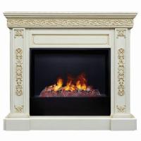 Электрокамин RealFlame Ekaterina 26 WT с очагом 3D Cassette 630