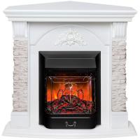 Электрокамин Athena Corner GR с очагом Majestic Lux Black