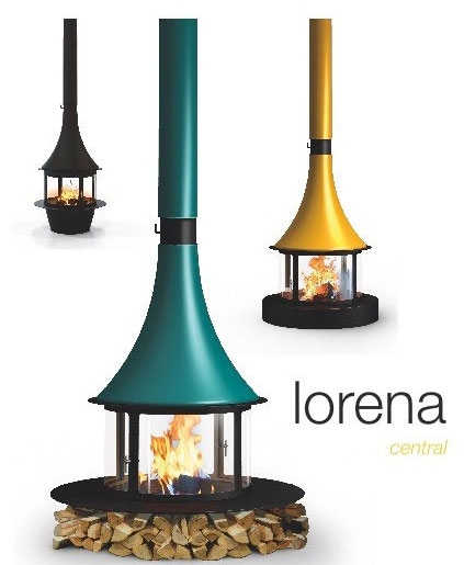 купить камин lorena central ral (traforart)