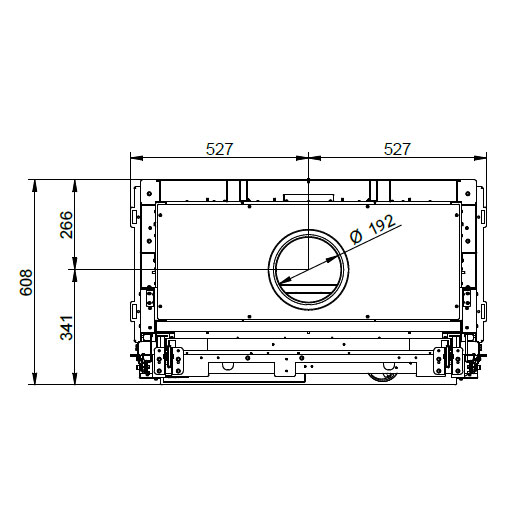 купить каминная топка ecomonoblocco wt 86f n13 (palazzetti)