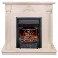 Электрокамин Stefania WT-F612 с очагом Majestic Lux Black