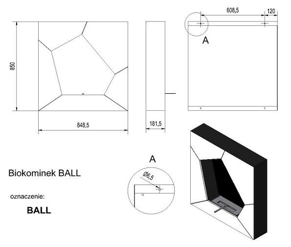 купить биокамин kratki ball tuv