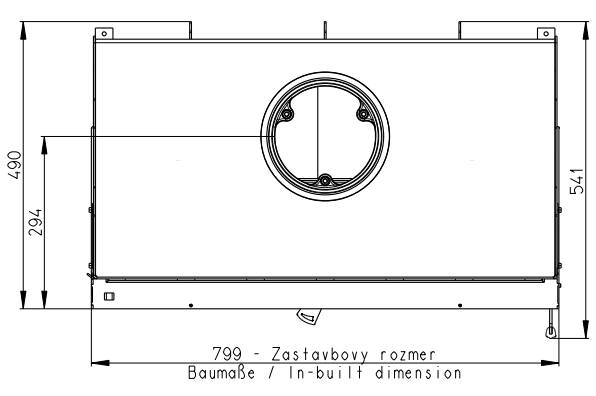 купить каминная топка romotop heat 2g 80.50.01