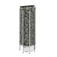 SAWO Электрическая печь TOWER вертикальная, пристенная, 8 кВт, TH6-80NS-WL, выносной пульт (пульт и блок мощности докупаются отдельно)