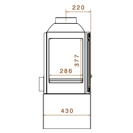 купить печь lci 5 gf stove (liseo castiron)