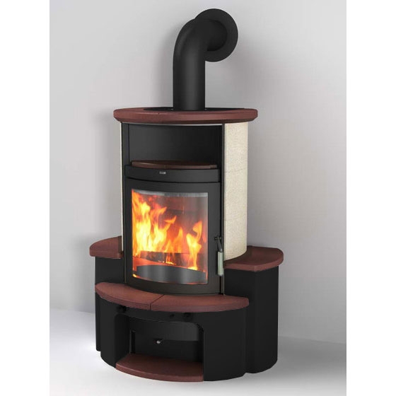 купить печь 34 gt ecoplus, jola-braun/stone 245, цоколь графит (hark)