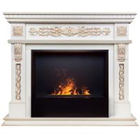 Электрокамин Estella 25,5/26 WT с очагом 3D Cassette 630 Black Panel