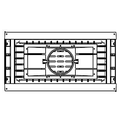 купить топка l9 df + 1 боковое стекло, черная (liseo)