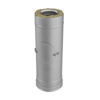 Труба с лючком ревизии D300/400, AISI 321/304 (Вулкан)