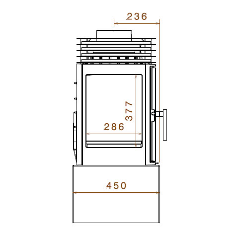 купить печь lci 9 gf stove (liseo castiron)