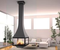 Камин Bordelet Julietta 985 Black Line Центральный подвесной