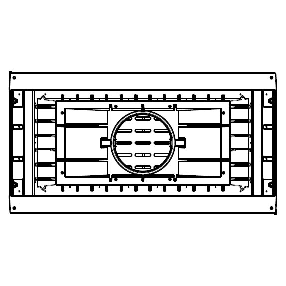 купить топка l9 4 glasses, черная (liseo)