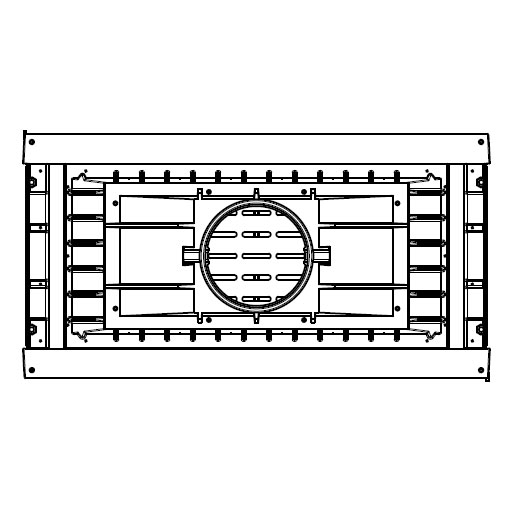 купить топка l9 df, двусторонняя, черная (liseo)