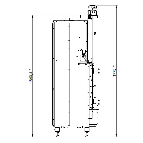 купить каминная топка ecomonoblocco wt 16:9f v12eplus (palazzetti)