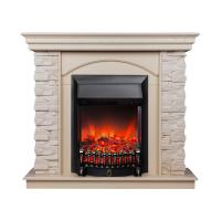 Электрокамин Elford WT с очагом Fobos Lux Black