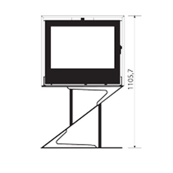 купить печь i700p sz rt, цоколь z-образный (axis)