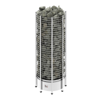 SAWO Электрическая печь Tower напольная, 18,0 кВт, нерж. сталь, артикул TH12-180NS-P, выносной пульт (пульт и блок мощности докупаются отдельно)