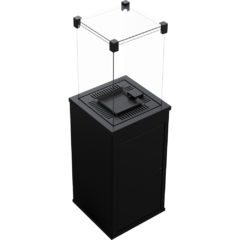 купить patio/m/g31/37mbar/cz/p стекло, черное тиснение, с ручным управлением
