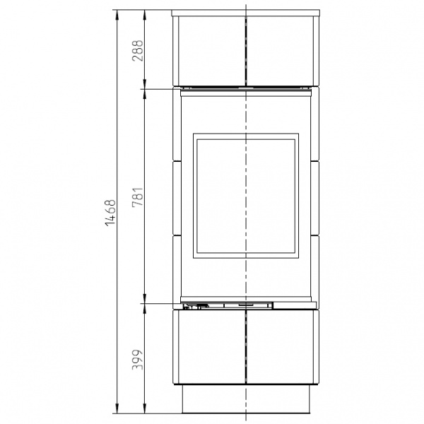купить печь atika plus ceramic, чёрный (thorma)