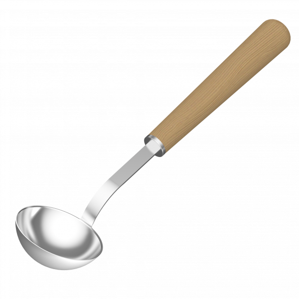 купить sawo черпак из нерж. с дерев. ручкой, 442-мd (d100) 237 ml