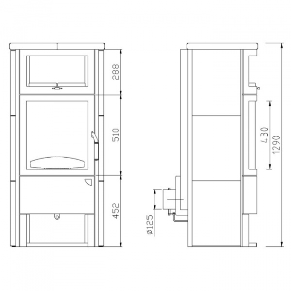 купить печь 77 gt ecoplus, stone 252, черная рамка (hark)