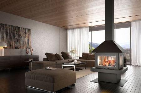 купить дизайнерский камин rocal giselle 90