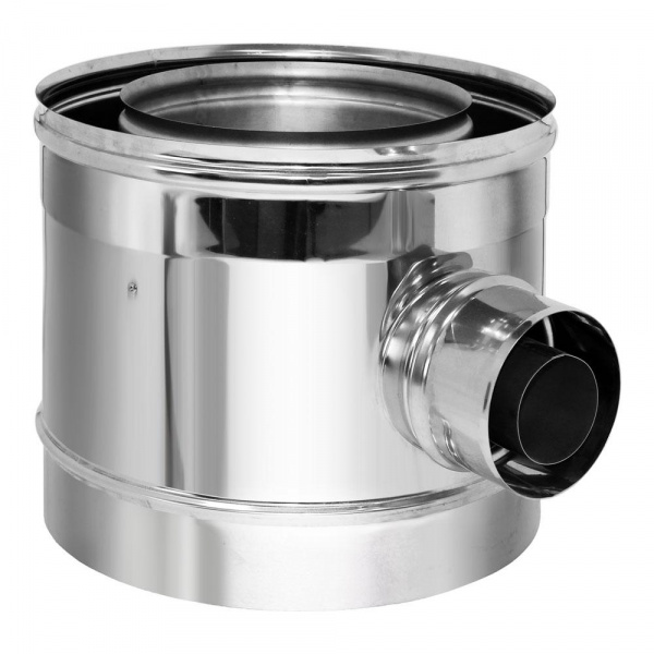 купить тройник 90° vcr d300/400 выход d100/150, aisi 321/304 (вулкан)