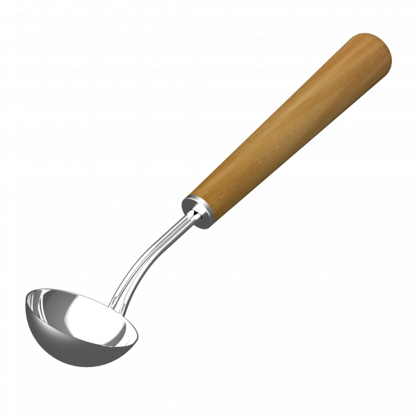 купить sawo черпак из нерж. с дерев. ручкой, 441-мd (d85) 118 ml
