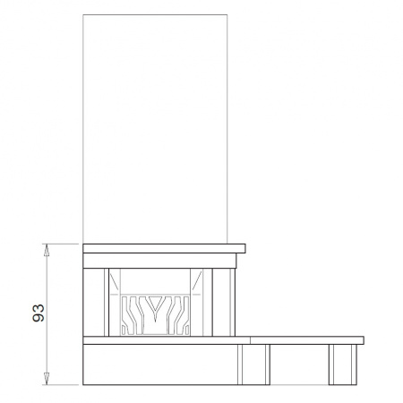 купить облицовка salonicco dx (palazzetti)