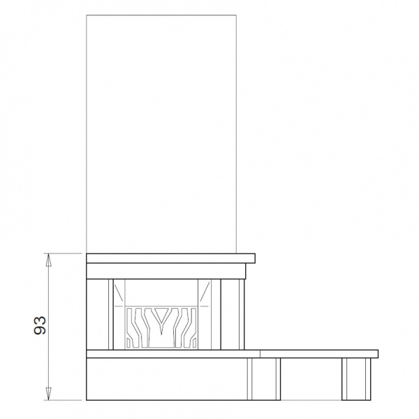 купить облицовка salonicco dx (palazzetti)