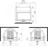 купить каминная топка acquatondo/29 sx (edilkamin)
