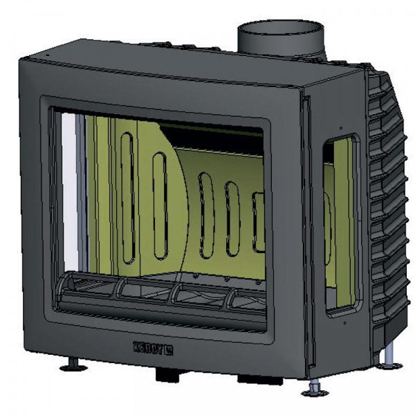 купить каминная топка sk2002 + 2 боковых стекла (keddy)