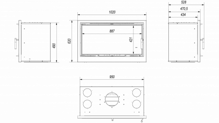 купить топка arke/95