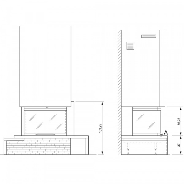 купить облицовка texas sx, под s78 3d (palazzetti)