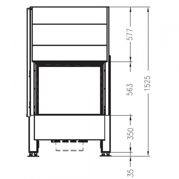 купить топка sunny fire 70 front (palazzetti)