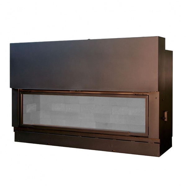 купить каминная топка h 1600 xxl ws black bg3 (axis)