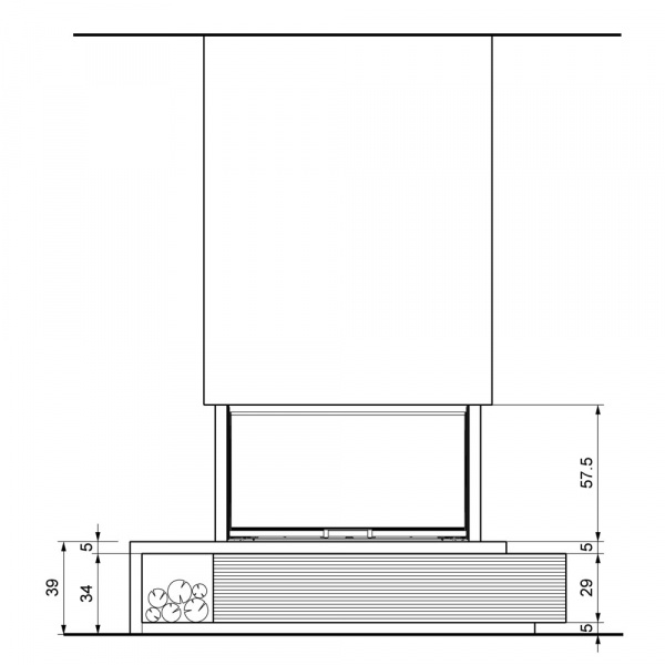 купить облицовка kent sx, под sf 100 3d (palazzetti)