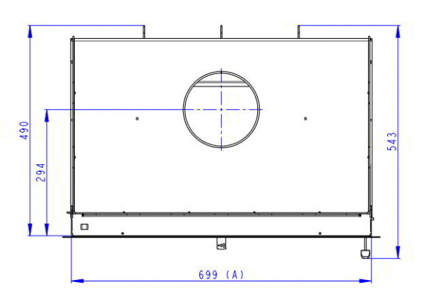 купить каминная топка romotop basic 2g 70.50.01
